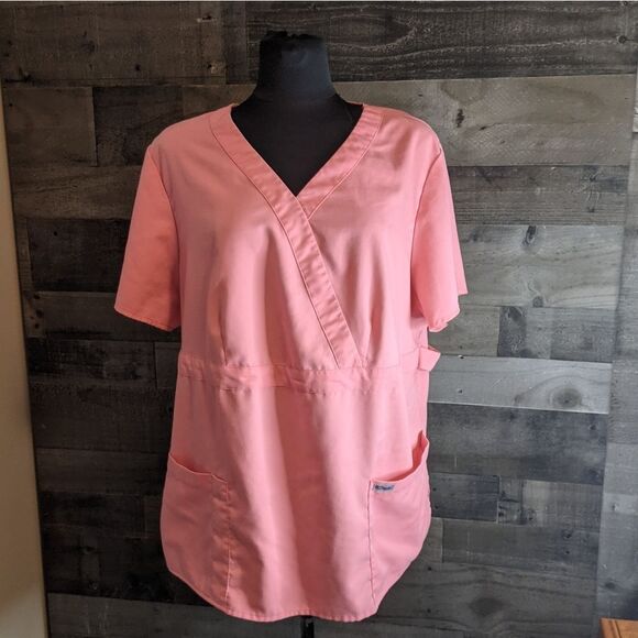 Grey's Anatomy pink scrub 2XL - Picture 1 of 5